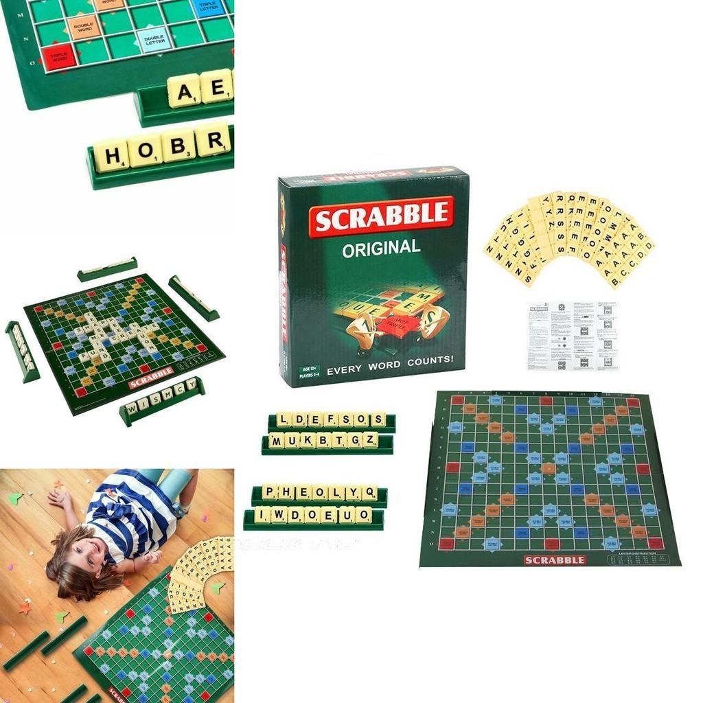 Klassiek Scrabble Bordspel Educatief Speelgoed Voor Kinderen En Volwassenen