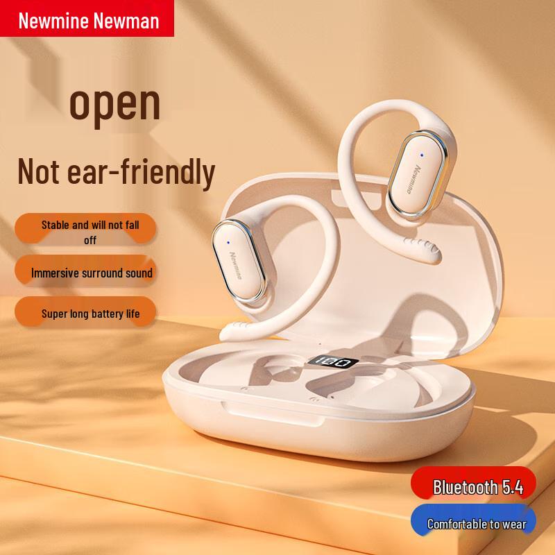 

Newman LY12 OWS Open-Ear Bluetooth Headset