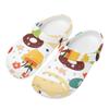 Printed EVA Pool Clogs for Women Men Quick Dry Slip On Ventilated Beach Shoes Pool Area Bathroom Home Walking Shoes Garden Wear