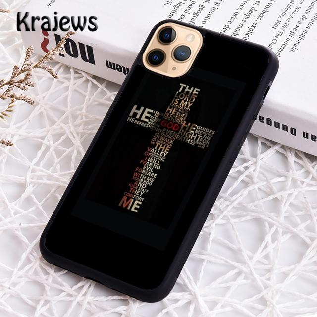 

Krajews God Jesus Christ Christian Phone Case Cover For iPhone 17 Air 16 15 14 plus 11 12 13 pro max coque Shell Fundas iPhone 13