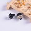 All Black Plastic Animal Eyes for Crafts & Toys - Black Teddy Bear Eyes