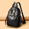 Women's PU Backpack Durable Shoulder Bag Large Capacity Travel Backpack