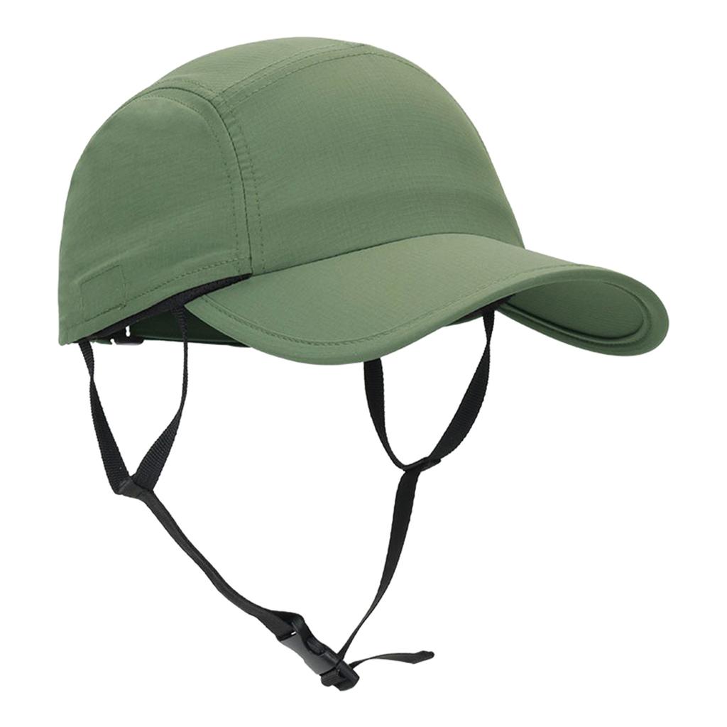 Outdoor Sports Sun Hat With Secure Neck Strap UV Blocking Nylon Fabric Adjustable Fit For Men Women