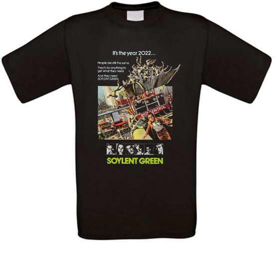 Soylent Green Culto Movie Camiseta de Todos los Tamaños Nuevos Unisex T-Shirt M
