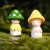 Lovely Mushroom Doll Micro Landscape Bonsai Dollhouse Home Garden Balcony Plant Decoration