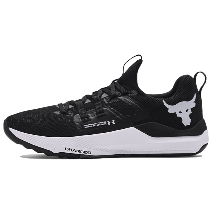 Under Armour Project Rock BSR Men s Training Shoes Black White 3023006-002 42.5