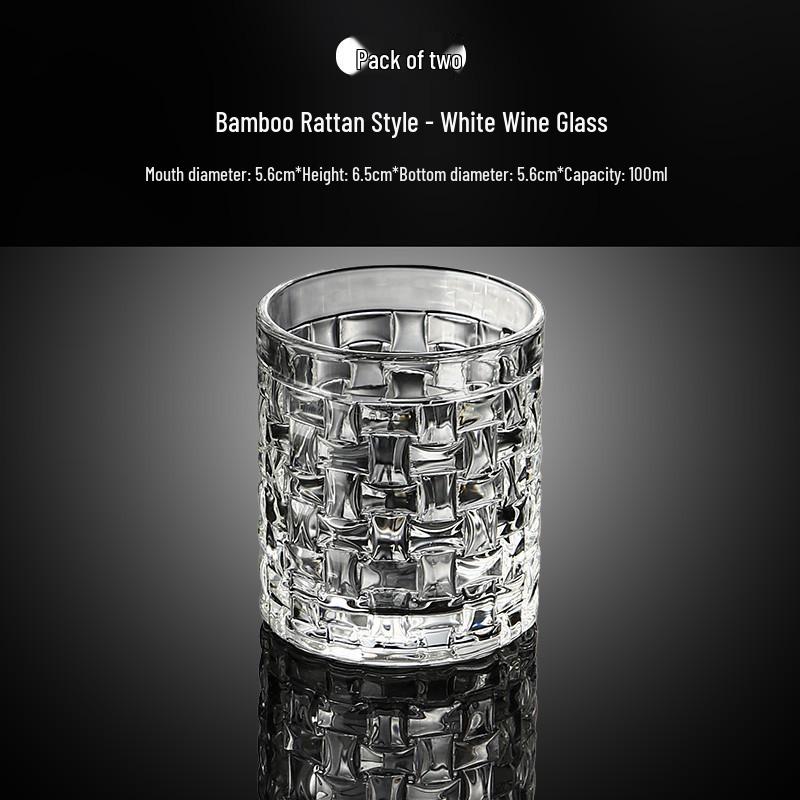 Light Luxury Crystal Baijiu & Beer Shot Glass Set