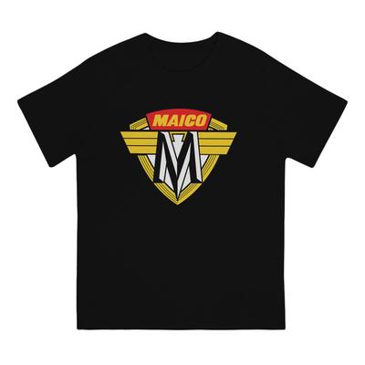 Grappig Maico Logo T-shirt voor Mannen Ronde Hals Katoenen T-shirt Maico Korte Mouw T-shirts 4XL 5XL Kleding