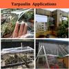 Waterproof Waterproof Tarpaulin Dust-proof Rainproof Cloth Transparent Rain Cover  Plant Protection