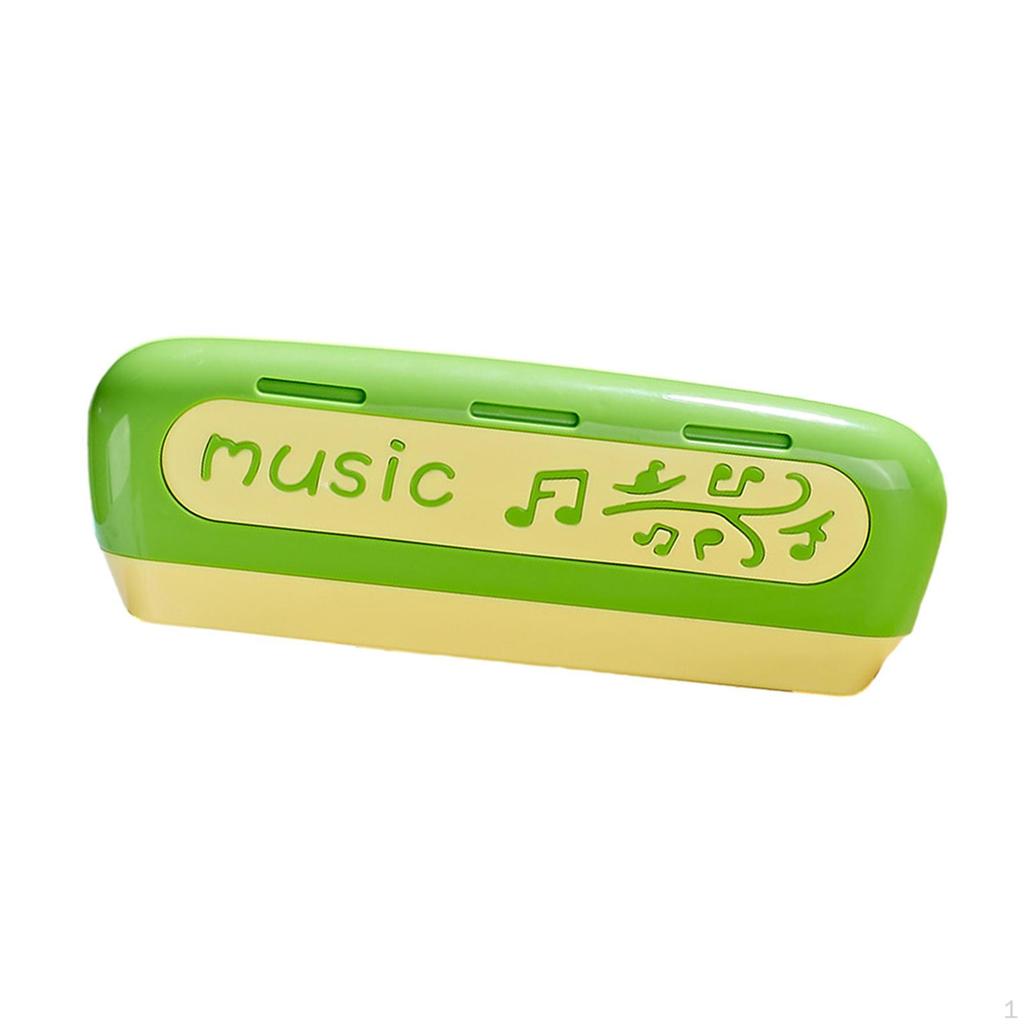 16 Holes Harmonica Mouth Organ, Cartoon Musical Instrument Play Toy for Game Travel,