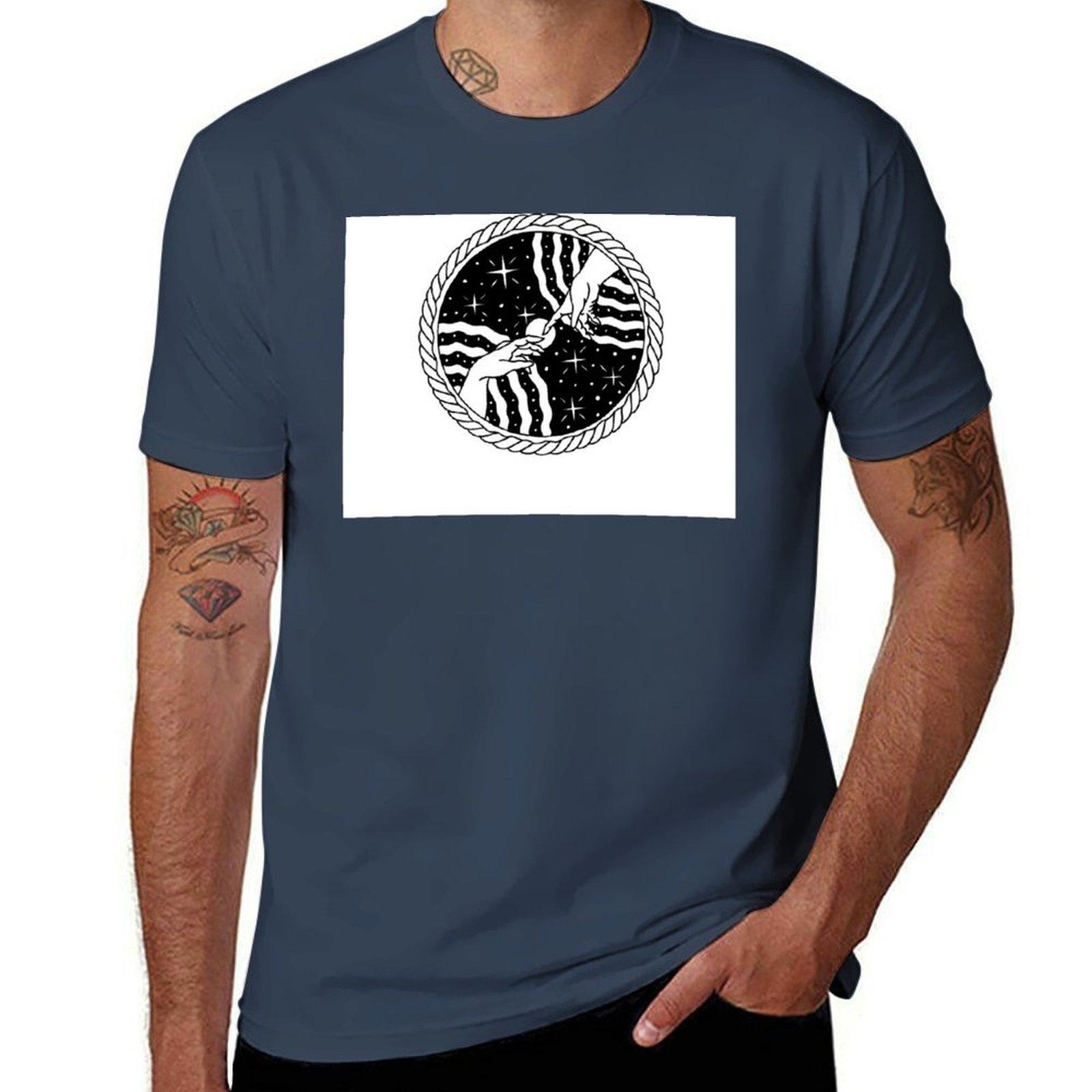 interstellar meeting TShirt Plus Size Simple Casual Top S