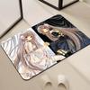 Tür Fußmatte Nachttisch Liebe Eingang Bad Boden Dekoration Flur Fußmatte Teppich Anime Wohn C-Chobits Zimmer Balkon