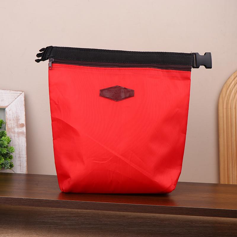 1Pc Thermal Insulated Aluminum Foil Rice Bag Portable Oxford Cloth Cooler Lunchbox Storage Bag Carry Picinic Food Handbag