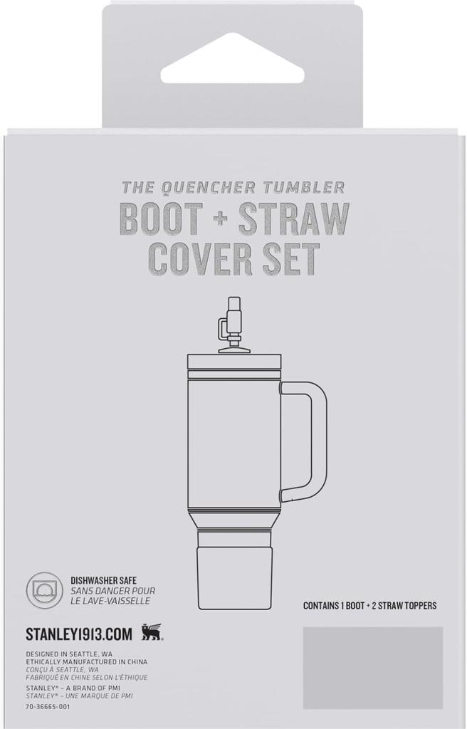 Quencher Straw and Bottom Cover Set for 20oz/30oz (Sky)