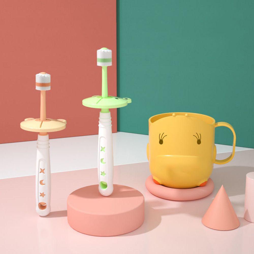 Handle Baby Training Teeth Brushes 360 Degree Silicone Toothbrush Kids Teeth Care Oral Care Brush