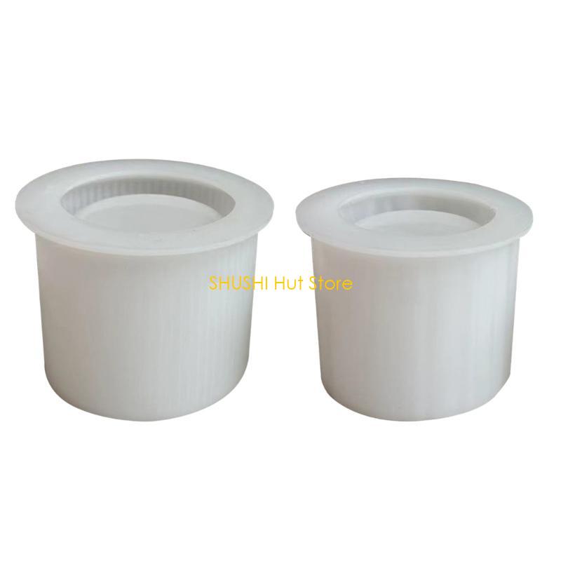 Baking Decoration 3D Flower Pot Silicone Mold Candle Soap DIY Handicraft Supplies for Beginners Starter Accessory D57B