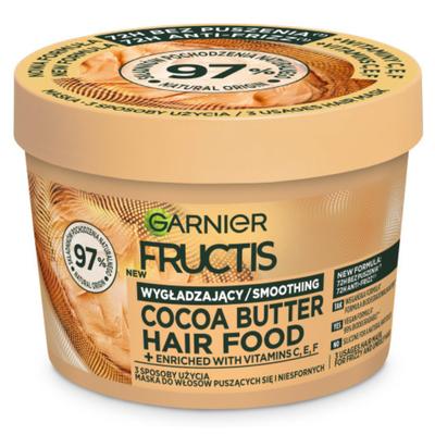 Garnier Fructis Hair Food Cocoa Butter Mask Against Frizz, 400ml, 513043