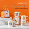Ceramic Mug Gift Set with Spoon