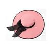 Sun hat women's summer tide versatile sunscreen outdoor outing big edge sun hat foldable seaside beach butterfly straw hat