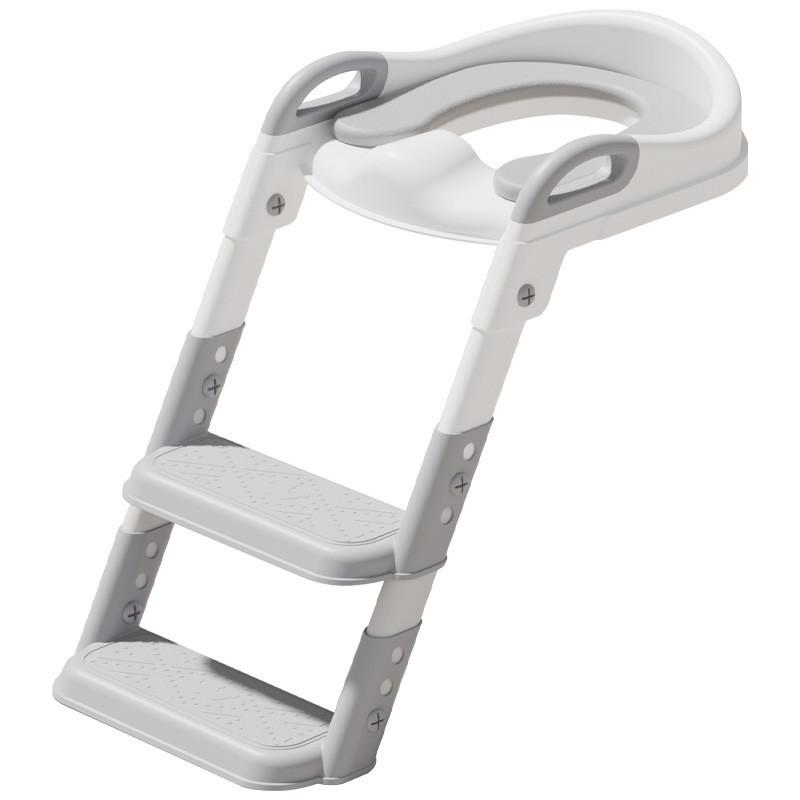 Scala Domestica per Bambini Toilette Multifunzionale Porta Toilette Regolazione dell'Altezza a Sei Livelli Pedale per l'Assistenza all'Igiene del Bambino