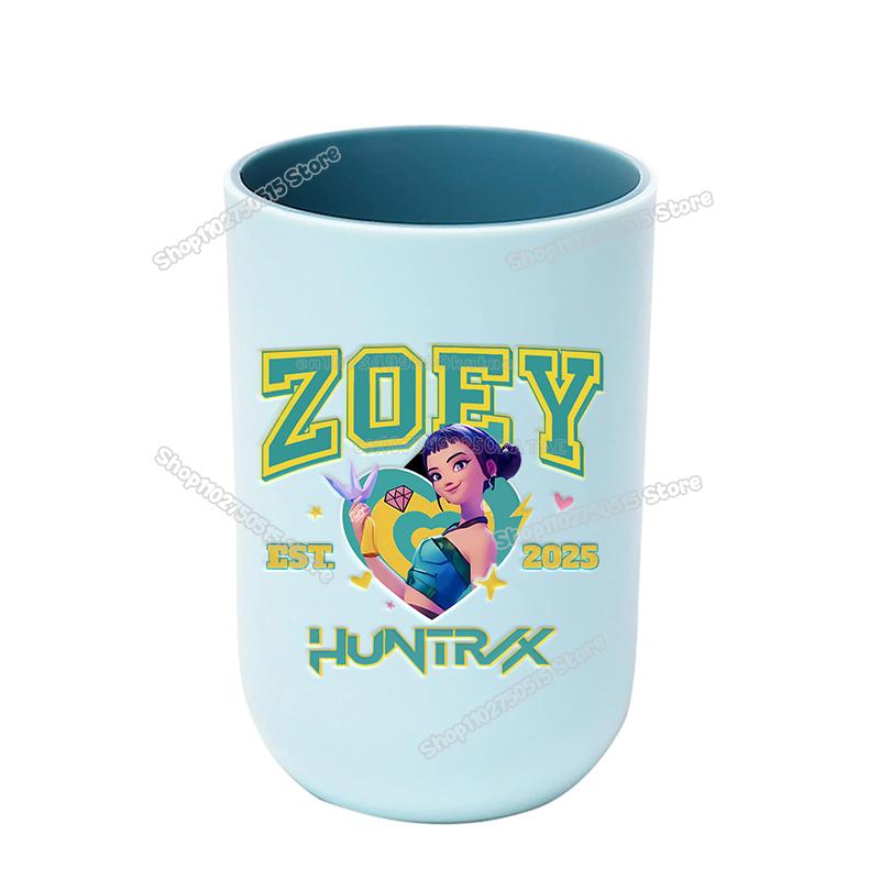 Perfekte KPop Dämonenjäger Kinder Zahnbürstenbecher Niedliche Mädchen Mundspülbecher Zahnbürstenbecher Trinkgeschirr Badezimmer Zahnbürstenhalter