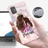 Girl Super Baby Mom Pink Phone Case For Samsung Galaxy A12 A52S A42 A32 A22 A51 A50 Note 20 Ultra 10 S10 Plus A71 A70 A31 A30 A1