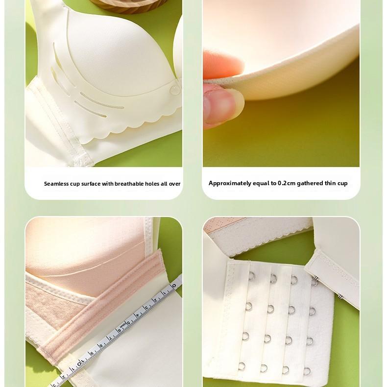 Seamless Maternity Nursing Bra Soft Breathable Front Closure Breastfeeding Bra Pregnancy Postpartum Wireless Comfortable Support Underwear