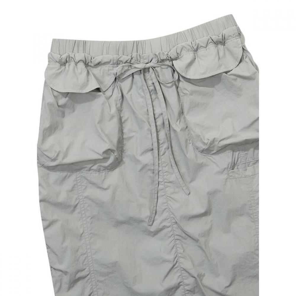 Women S Utility Shirring Skirt  Mint  [Seohyun Wearing] [24SS]