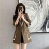 2024 European Spring/Autumn Women's Trendy Slimming Professional Suit Jacket