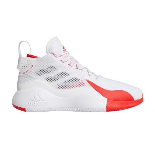 adidas D Rose 773 2020 White Vivid Red FX7120 EU 46.5 серебряный/белый