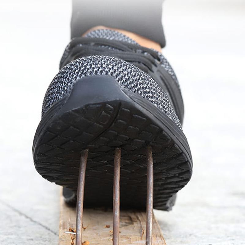 Fashion Lightweight Safety Shoes Men Puncture-Proof Work Safety Shoes For Man Steel Toe Shoes Work Boots Men Work Shoes Industrial 36-48