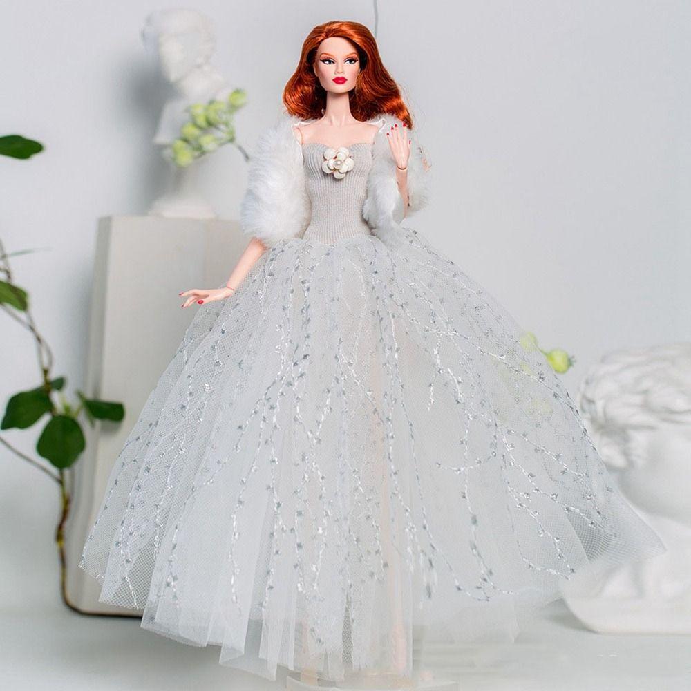 European Fashion Doll Clothes Suit Exquisite Wedding Dresses  For 30cm Doll/for 1/6 BJD Dolls