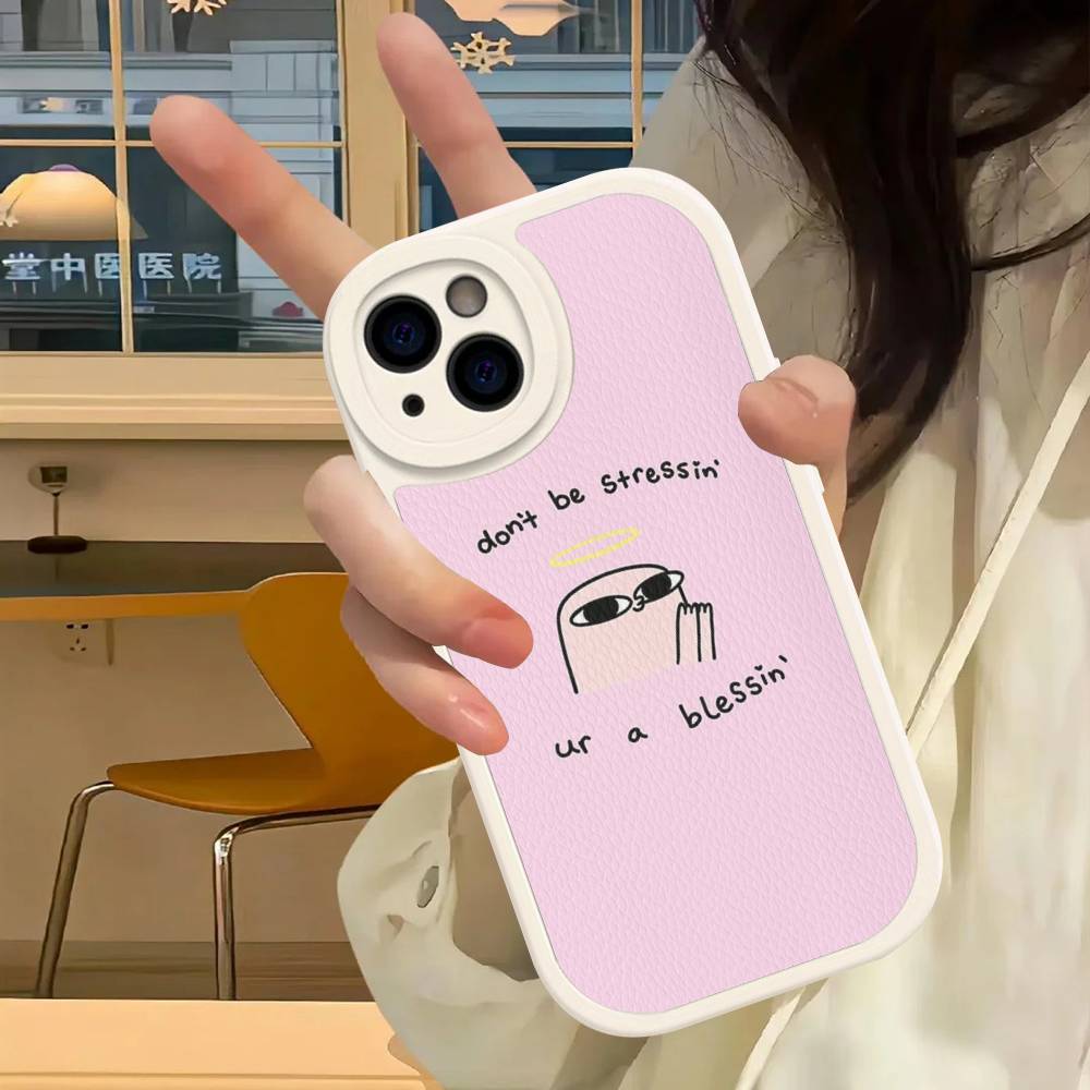 Ketnipz Cartoon Leather Phone Case For IPhone 15 14 13 Pro Max 12 11 16 Plus Phone Cover