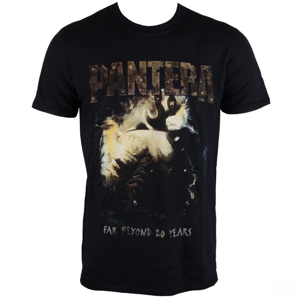 Pantera Serpent Skull Art Pattern Metal Band Tshirt Casual Street Style Cotton Tshirt Suitable For Both Unisex And Unisex