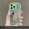 White Tulips Suitable for Apple 16 Mobile Phone Case 15 Full Cover Anti-fall 14 Mirror Cream Shell 13 High-end 12 Creative