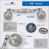 HEIGHTEN 130mm Baitcasting Reel Handle, 7 Colors, 70 Series Aviation Aluminum, Compatible with Shima