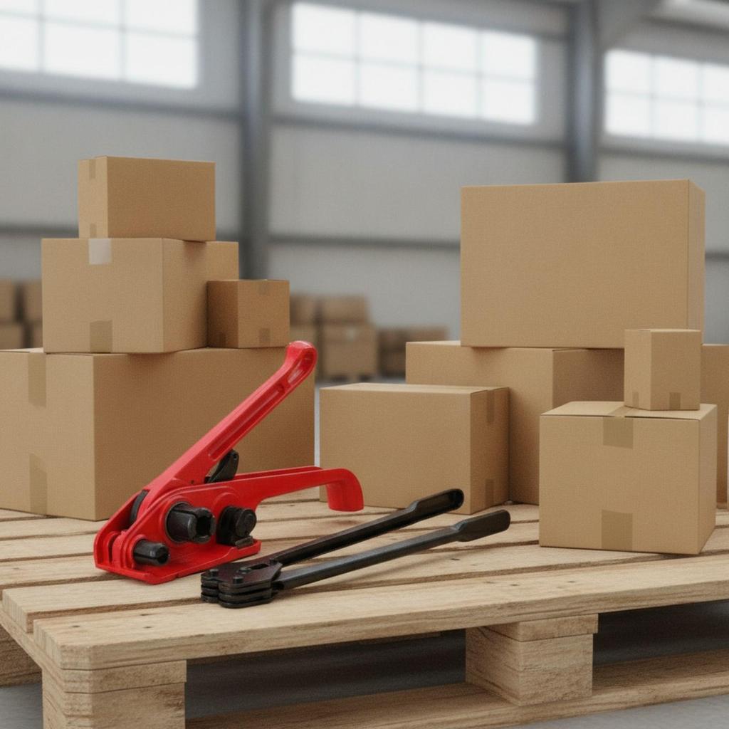 Handheld Manual Strapping Tool Heavy-Duty for Bundling Tasks