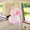 Car Neck Pillow Capybara Plush Shoulder Protection Cute Tissue box Kawaii Car Decoration Of Car Supplies lovely Plushie Gift