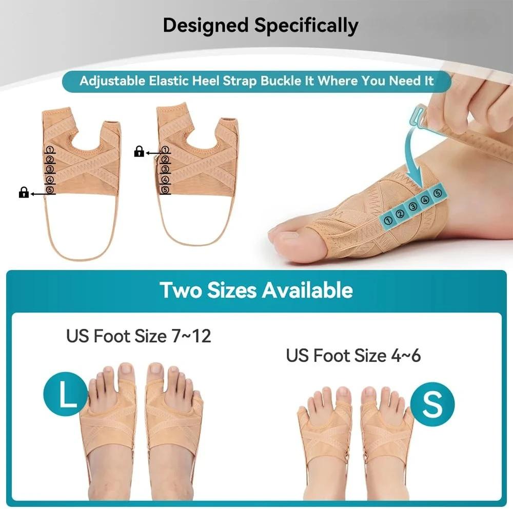 Adjustable Hallux Valgus Bunion Corrector Toe Separator Orthotics Feet Bone Adjuster Thumb Straightener Correction Pedicure Tool
