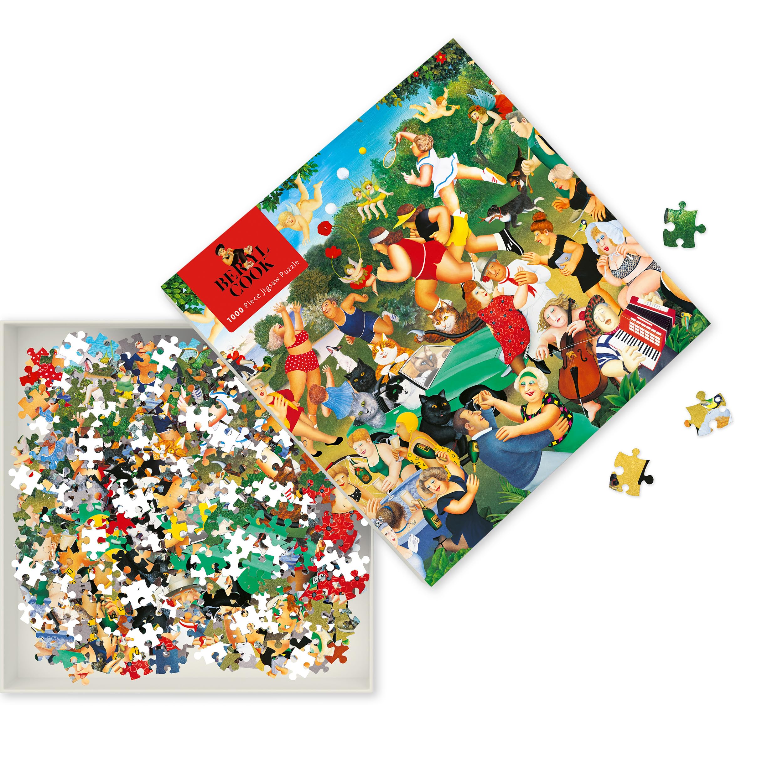 

Adult Jigsaw Beryl Cook Good 1000 Piece Jigsaw - Times