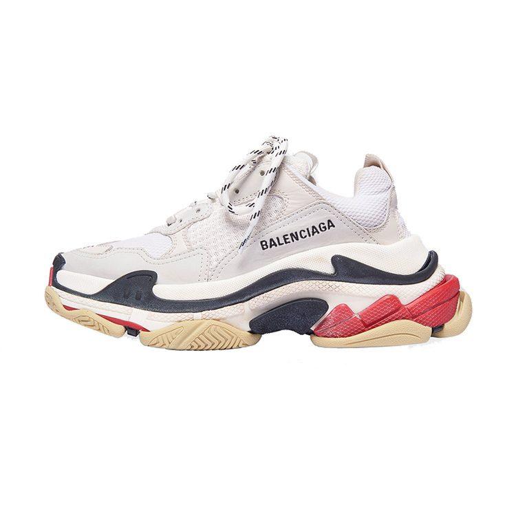 Balenciaga Triple S White Red Women's 524037W09E19000