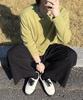 Nodeun Waffle Round Crop Long Sleeve - 5 Colors