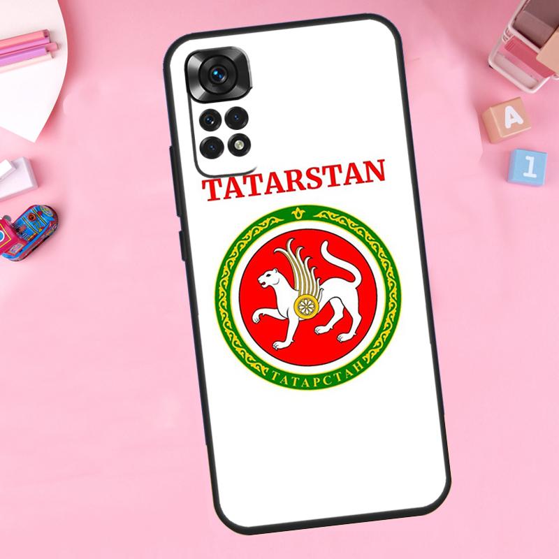 Tatarstan Flag Coat of Arms For Xiaomi Redmi Note 13 10 12 11 14 15 Pro Plus Phone Case For Redmi 15 13C 12C 14C 10C 15C