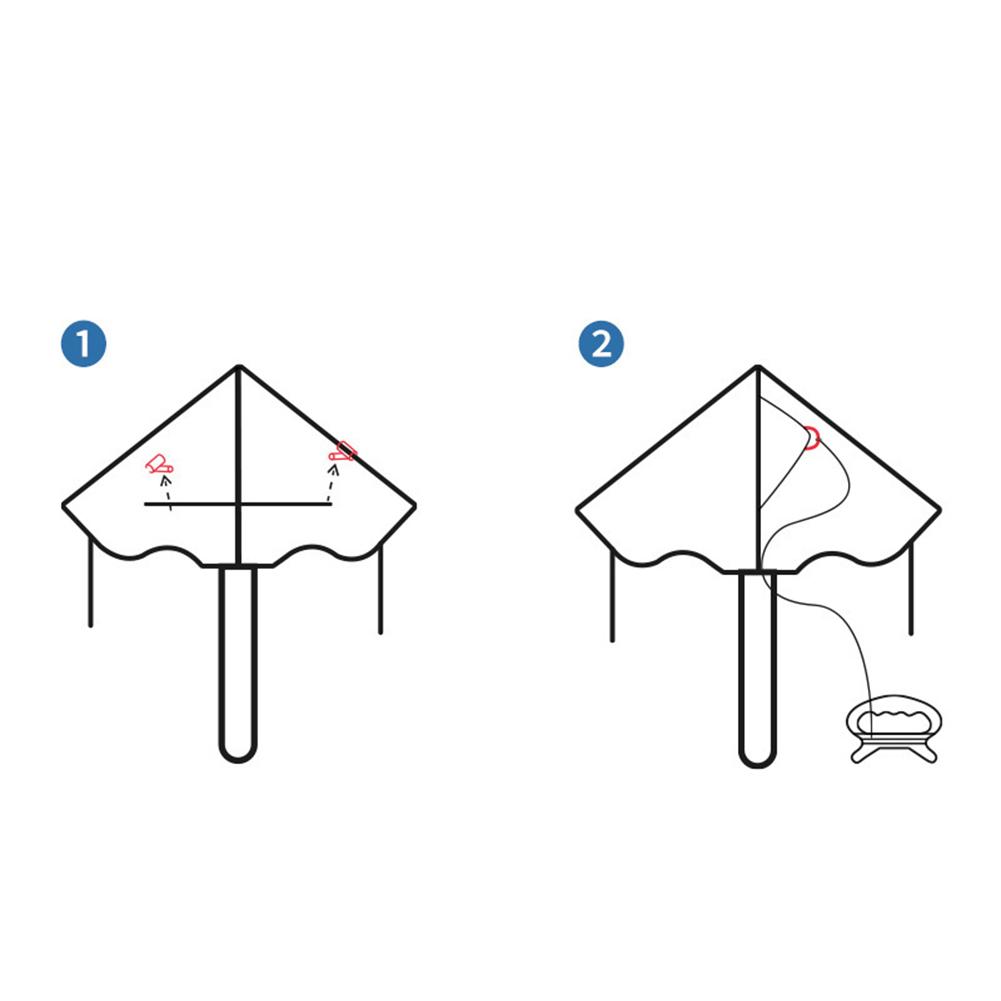 Kinder Drachen Einleiner Band Schwanz Drachen Mit 164ft Schnur Für Familie Outdoor Spiele Picknicks Strandausflüge Zusammenkünfte