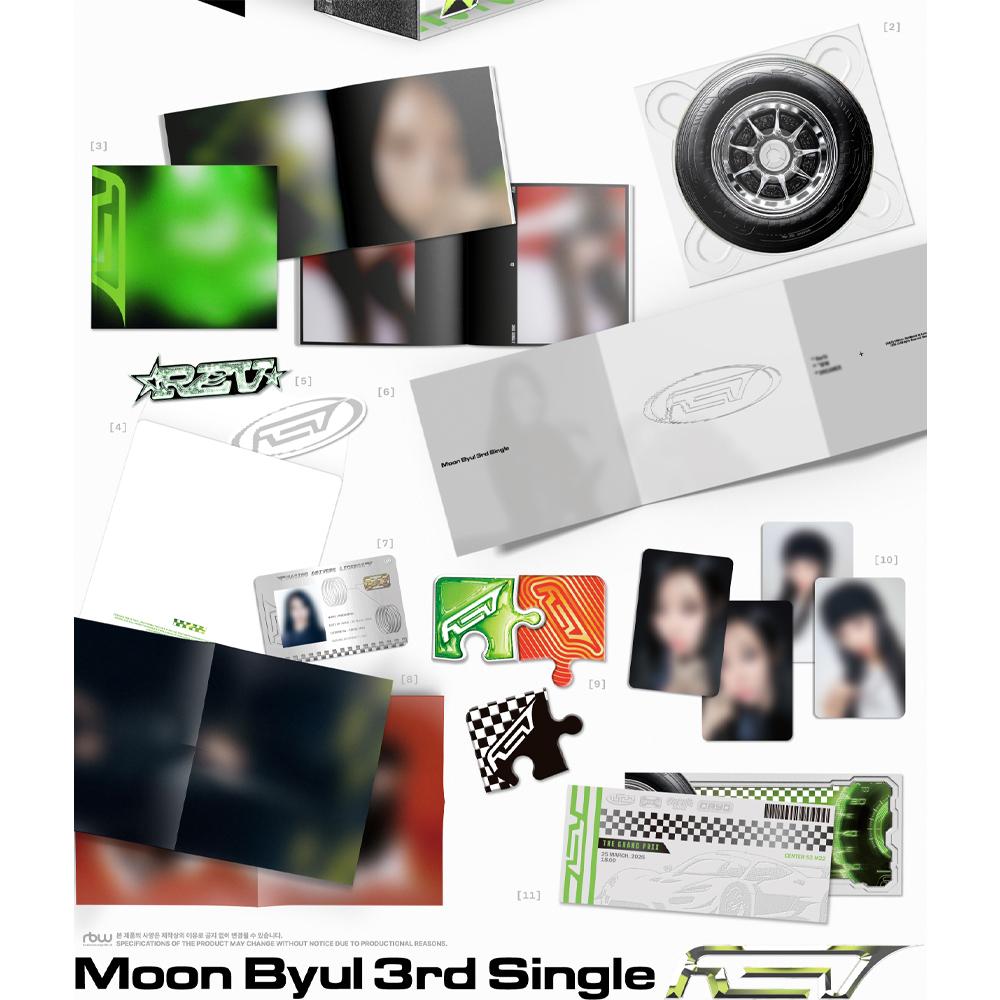 [Pre-order] MOON BYUL - REV (3rd Single)