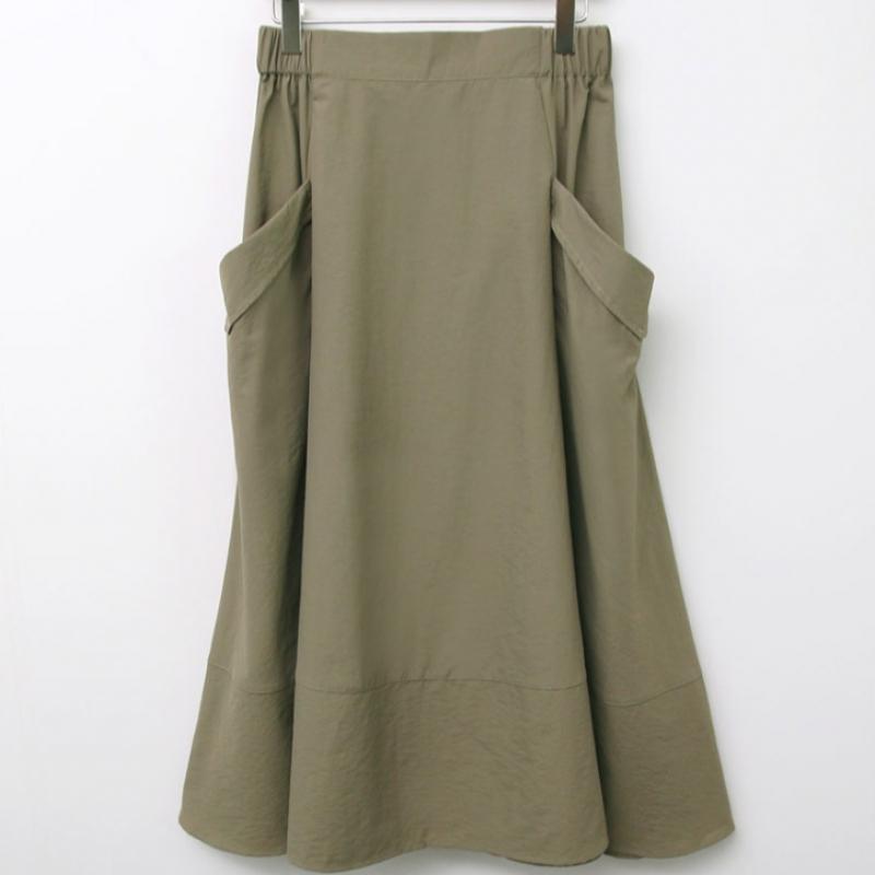Shop   Women S Slim A Line Long Skirt With Big pocketS Dgb wSk 4377 blAck