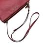 Used Michael Kors Cross body bag Trisha Trisha Medium Triple Compartment CrossbodyShoulder Bag Bordeaux/gold leather Women