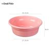 Round Plastic Household Washbasin – Versatile Basin for Laundry, Vegetables, or Dorms