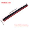 Car Roof Flow Seal Strip Hard Top Rubber Seal for Jeep Wrangler JK JL 2007-2025 Waterproof Dustproof Reduce Noise Sun-Resistant