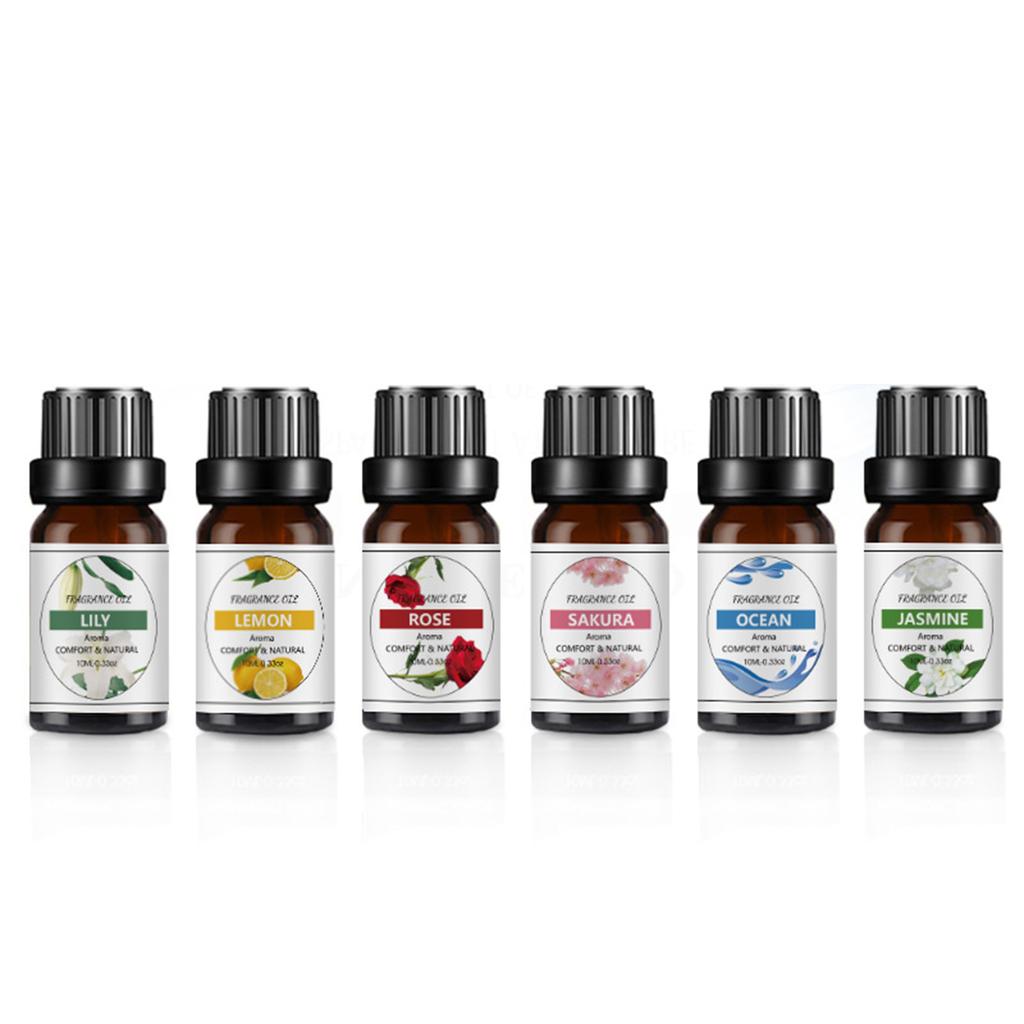 6PCS Water Soluble  therapy Essential Oil for Humidifiers 10ML